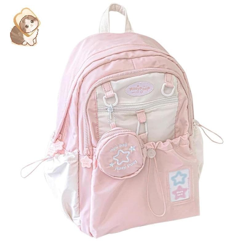 Rosy Posy RosyPosy Creamy Star Mochila com cordão