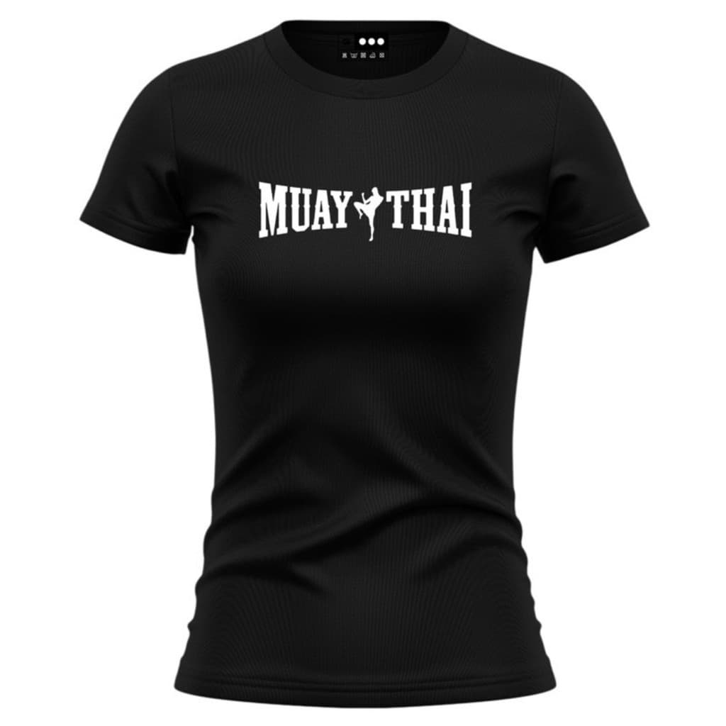 Camiseta T-Shirt MUAY THAI Dry Fit Feminina Luta MMA Academia