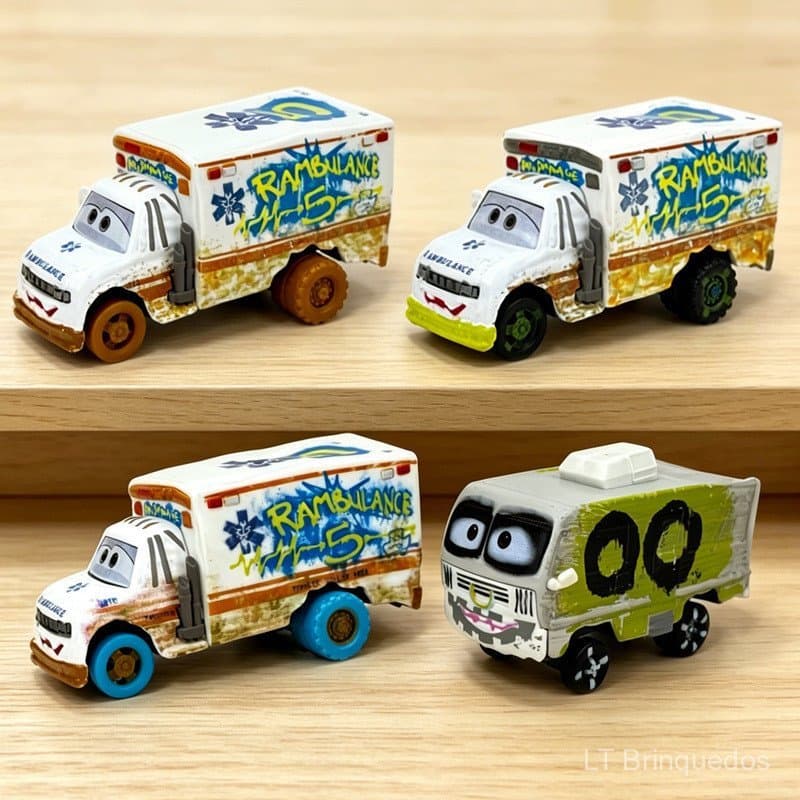 Carros, Carros 2, Mr. Wreck, Roda de Lama, Roda Azul, Coleção de Carros de Brinquedo Avi Alloy