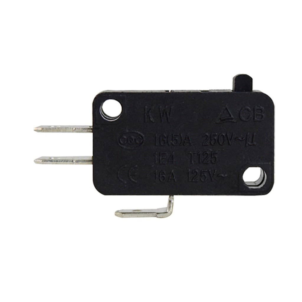 Chave Micro Switch Para Microondas 16a 250v Ac 3 Terminais