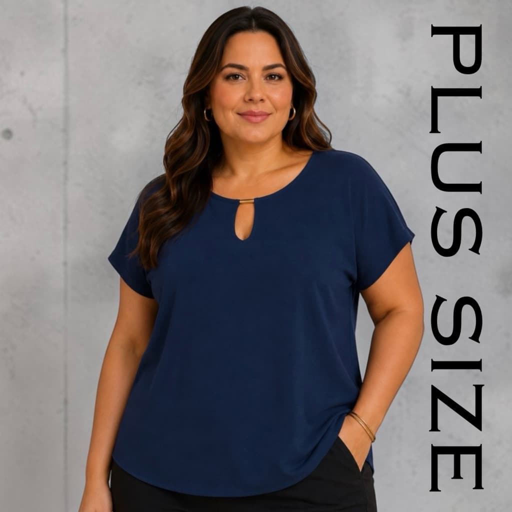 Blusa Plus Size Feminina Duna Estilo Casual Soltinha 44 ao 54