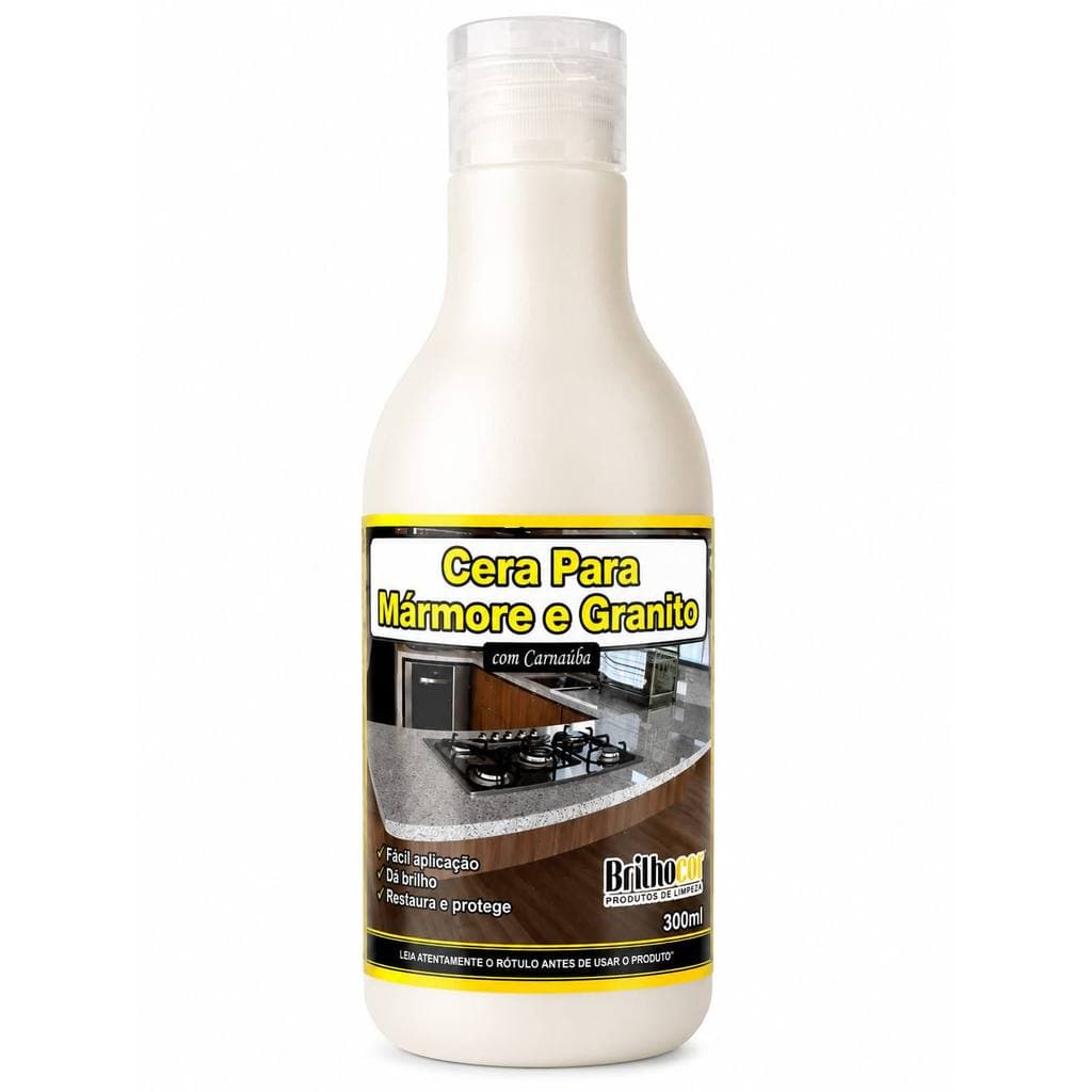 CERA DE MARMORES E GRANITOS CLAROS- 300ML
