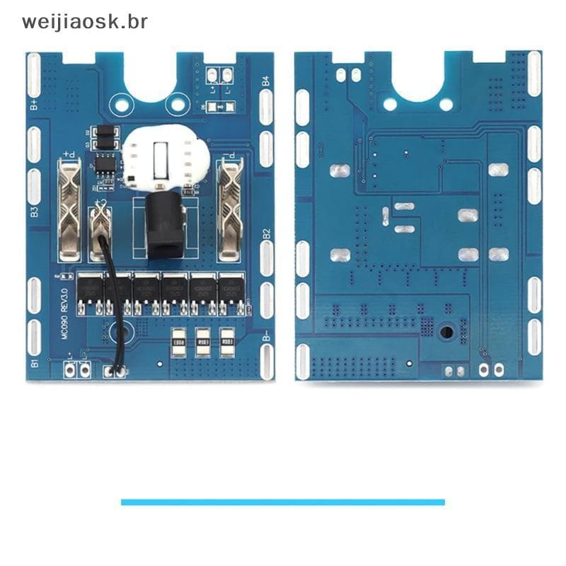 wei 5S 21V 6MOS 30A Placa De Proteção De Bateria Circuito Carregamento Para Substituições De Ferramentas Elétricas br