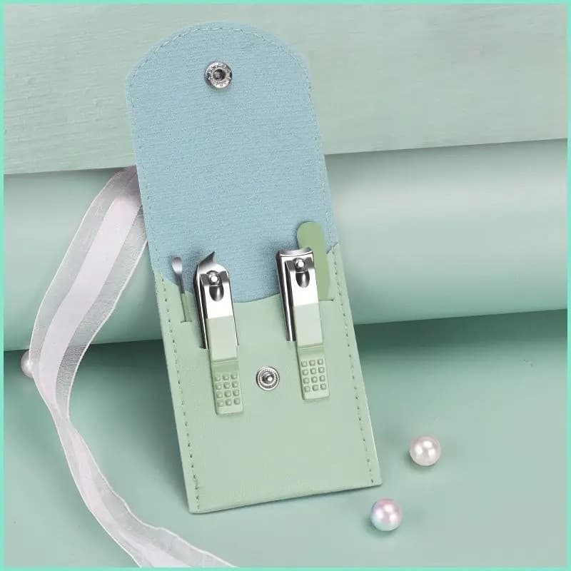 4 Pcsbasicsteelmanicuretoolssetfornailcare-Diynailkitcom Wide-JawToenailClipper , Sem Respingosfingerclipper , Olecranon