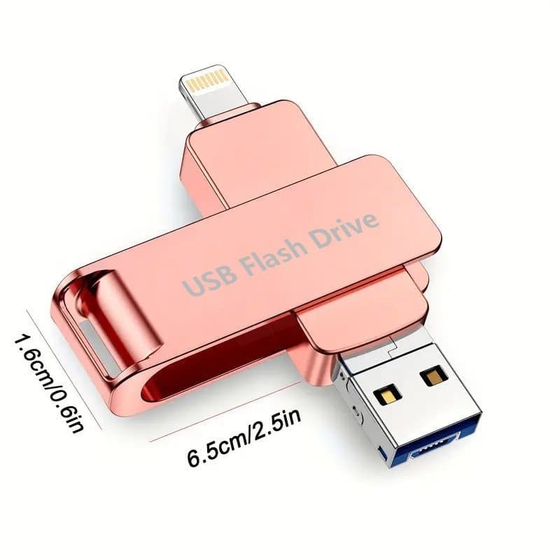 Applicable for iPhone USB flash drive 3-in-1 USB 3.0 fast storage drive large capacity 512GB/1TB/2TB flash drive