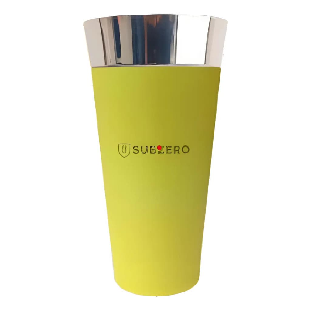 Copo Térmico 600ml Amarelo | Unidade