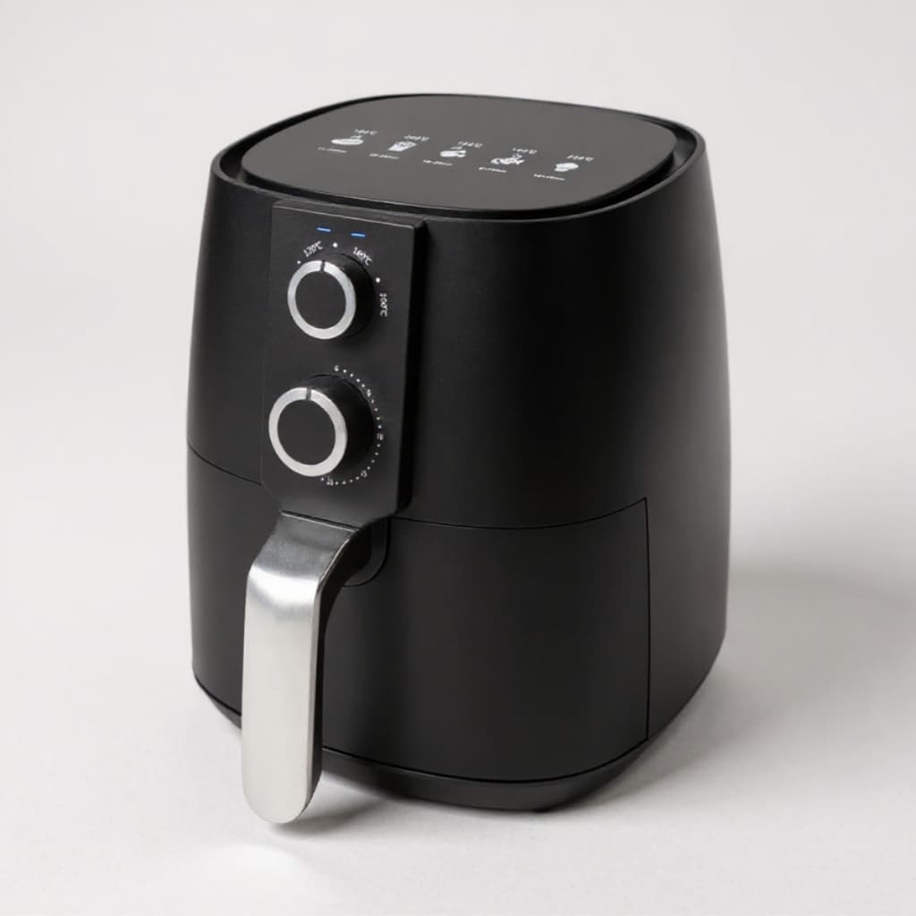 Fritadeira Elétrica Sem Óleo Air Fryer Antiaderente 3,8L Elétrica 1550w - Alta Performace e Durabilidade