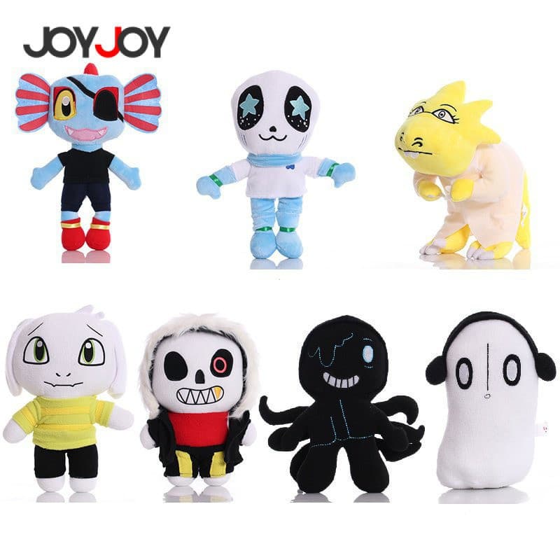 《Undertale》Personagem Sans Girassol Asriel Lancer Brinquedo de Pelúcia Brinquedo de Pelúcia Presente para Crianças Prese