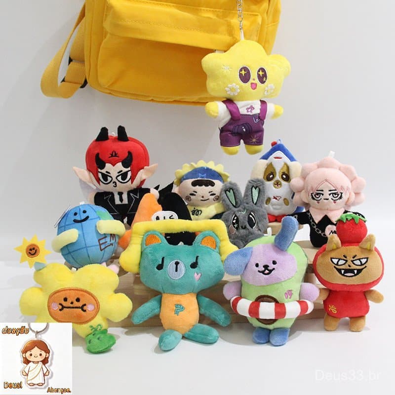 2026 Novo GMMTV CP Plushie Brinquedo Tailandês BL Drama Estrela Recheado Lagoaphuwin Tomafox JoongDunk JimmySea Chaveiro