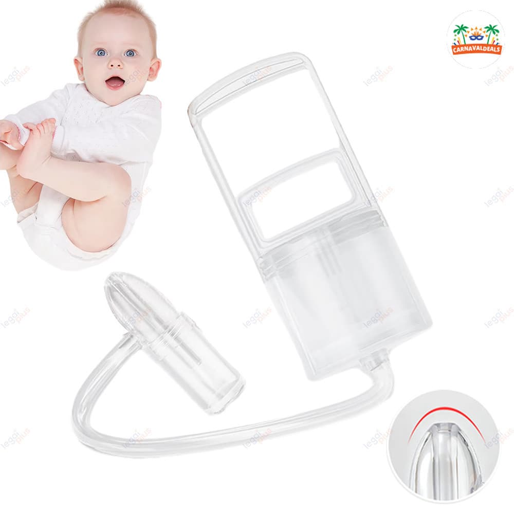 Aspirador Nasal Manual para Bebês – Sucção a Vácuo e Alívio Imediato