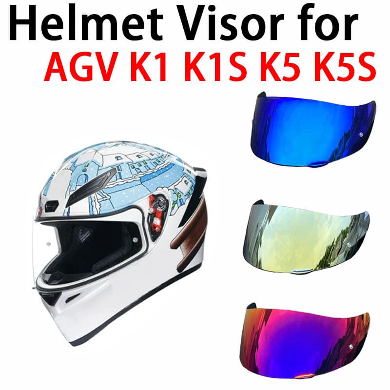 Viseira K5 Para K5S K5-S K3SV K1 K1S Torno Casco Moto K3SV Capacete Viseiras Lente De Proteção UV Rosto Cheio