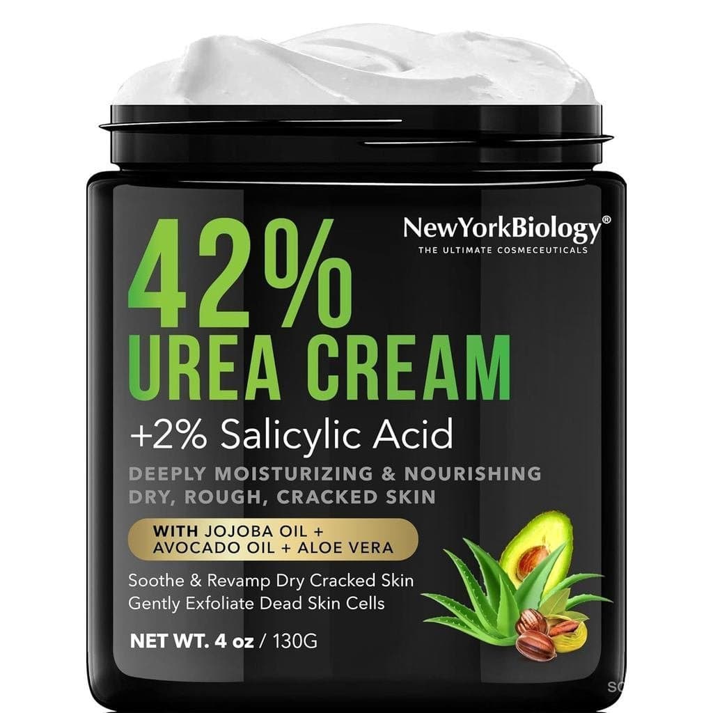 New York Labs de Ureia 42% com 2% de Ácido Salicílico – Hidratante para os Pés com Ureia, adequado para calc