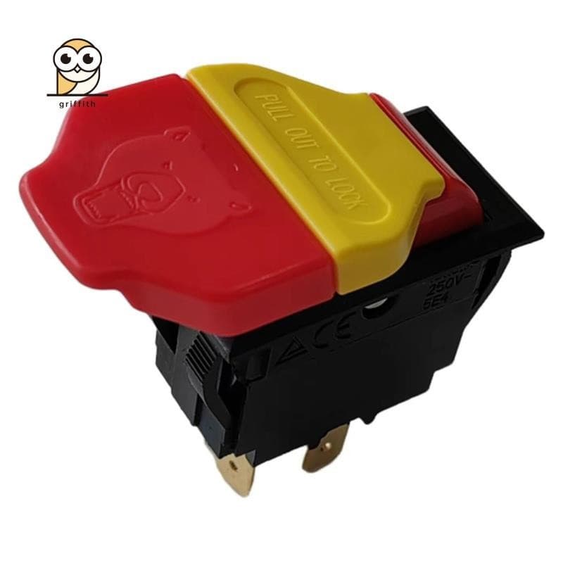 Interruptor Liga/Desliga 20/12A 125/250V 4 Pinos Para Serra de Mesa e Furadeira Série 137 0LWG 27A1 0LWC 0LVW 2841