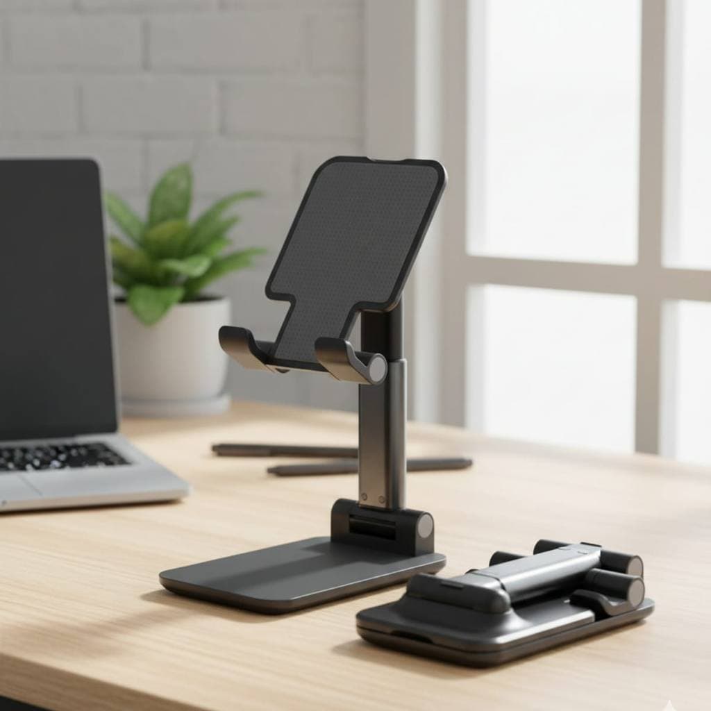 Suporte Mesa Para Celular Universal Ajustável  E Articulado