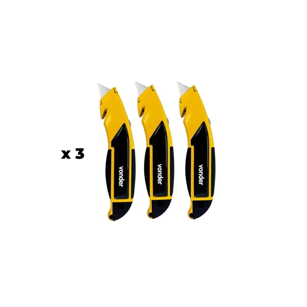 3 Estiletes Trapezoidal 7 180mm ET 700 Vonder