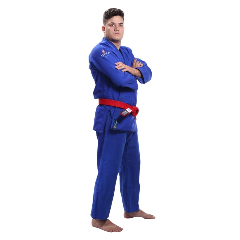 Kimono Judô Trançado Reforçado Adulto Unissex - Torah Plus