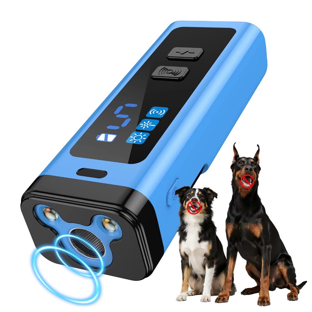 Dispositivo Ultrassônico Antilatido Para Cães , 5 Níveis , Recarregável , Treinamento Animais De Estimação , Ferramenta