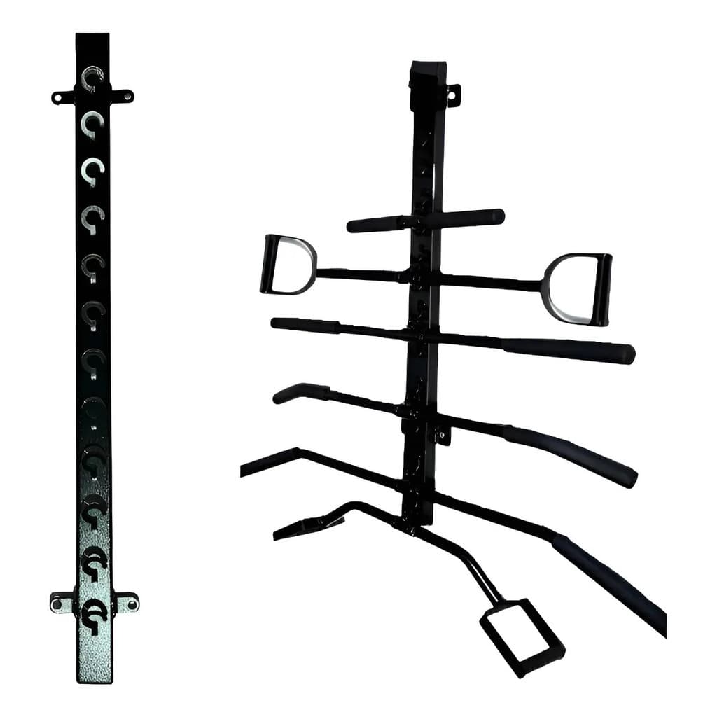 Suporte De Parede Para 12 Puxadores Crossover Profissional