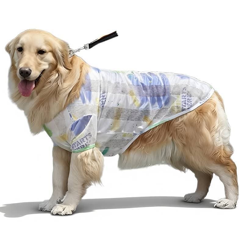 Roupas para cães primavera roupas estilo fino grande cão lado pastor Golden Retriever Labrador roupas legais Pet filhote