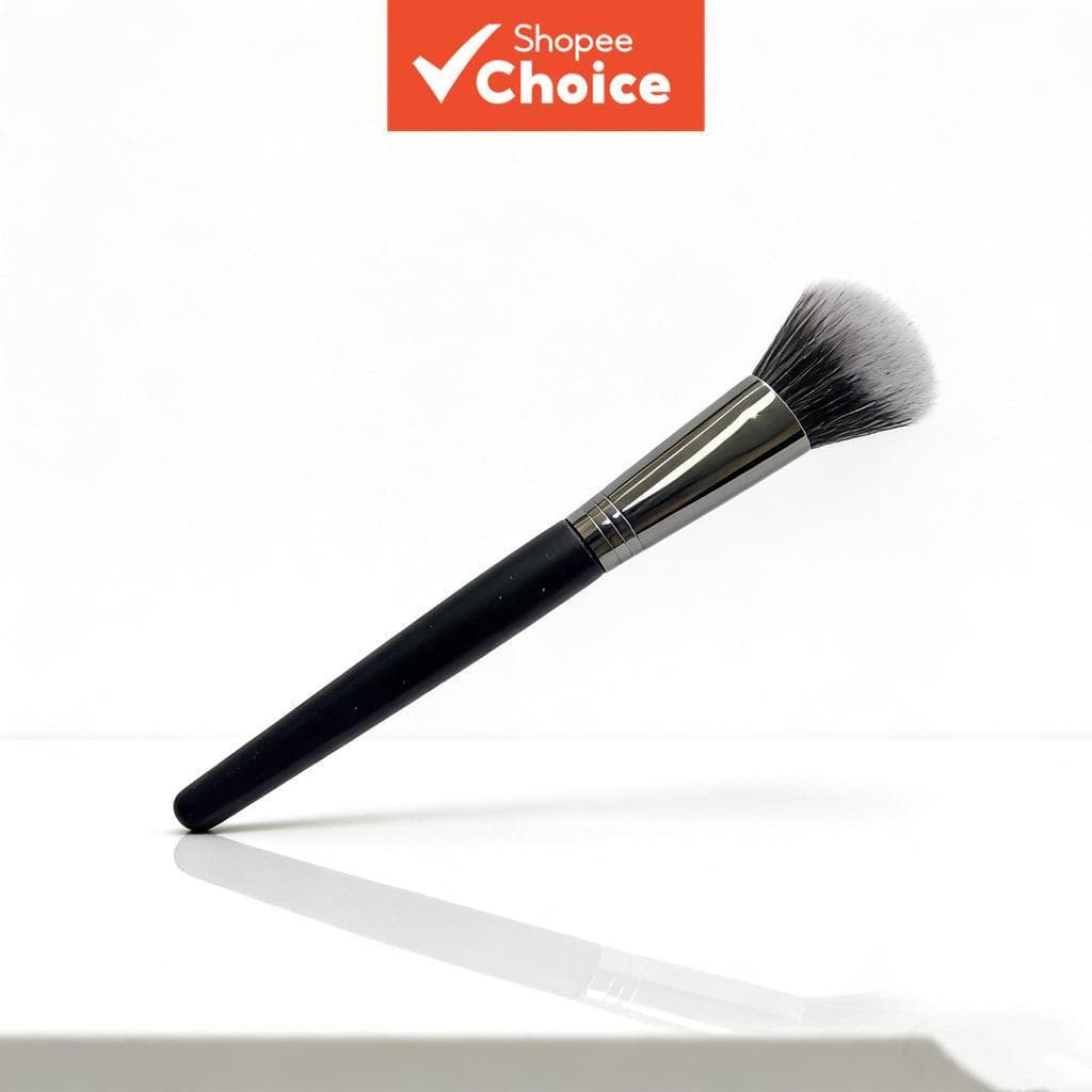 Pincel De Base Angular S47 Para Facial Profissional De Maquiagem Líquida E Contorno