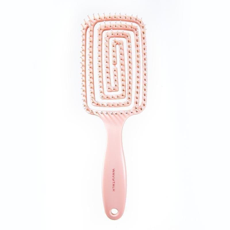 Adequado para todos os tipos de cabelo, Escova de Cabelo Wavytalk - Escova de Ventilação para Cabelo Molhado e Seco
