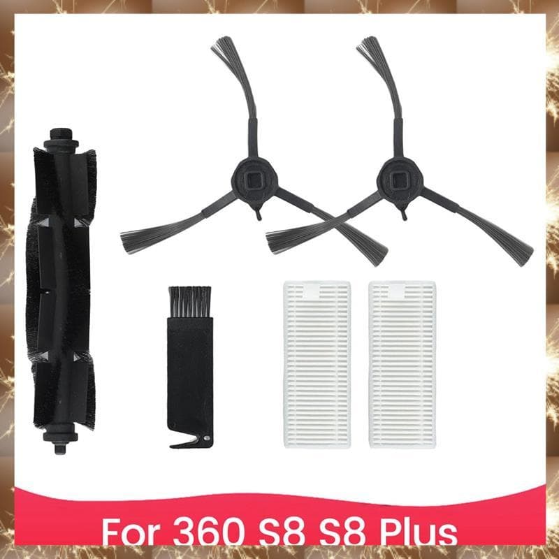(Kit De Acessórios Diy Para Aspirador De Pó Robô 360 S8 S8 Plus De Escova Lateral Principal