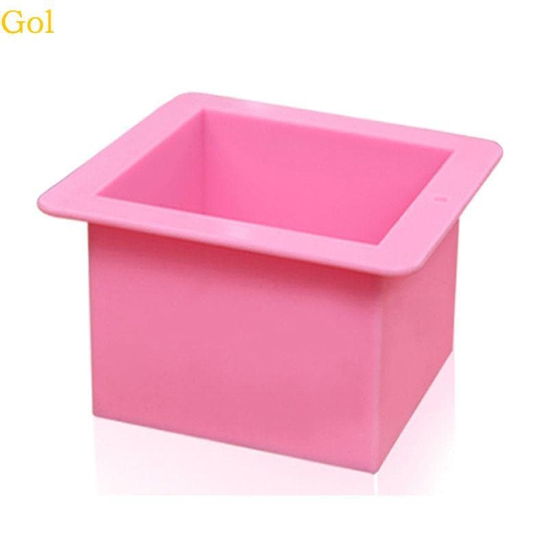 Moldes Resina Silicone Fundição Epóxi Molde Formato Quadrado Para Decorações Casa