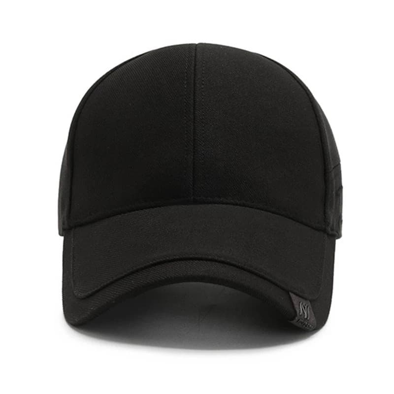 Boné de Beisebol Masculino de Cor Sólida, Boné de Algodão para Uso Externo, Boné Trucker Masculino VXCR