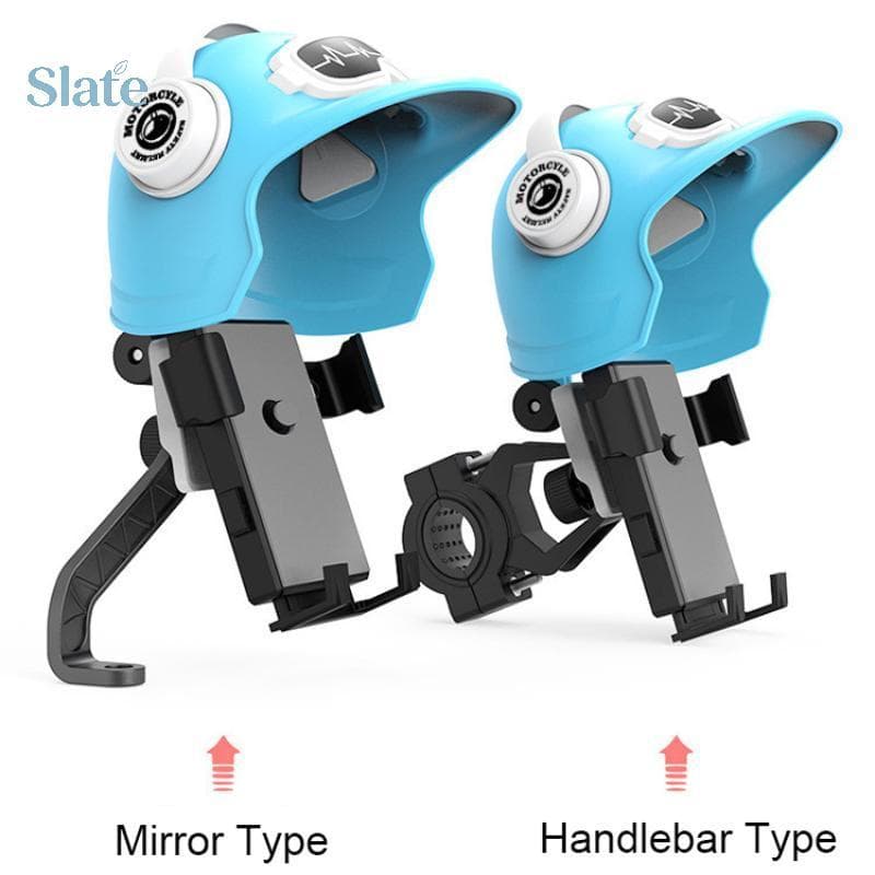 Suporte De Telefone Para Motocicleta Ardósia , À Prova D'água , Braet Com Capacete , Sombra Celular , Novo
