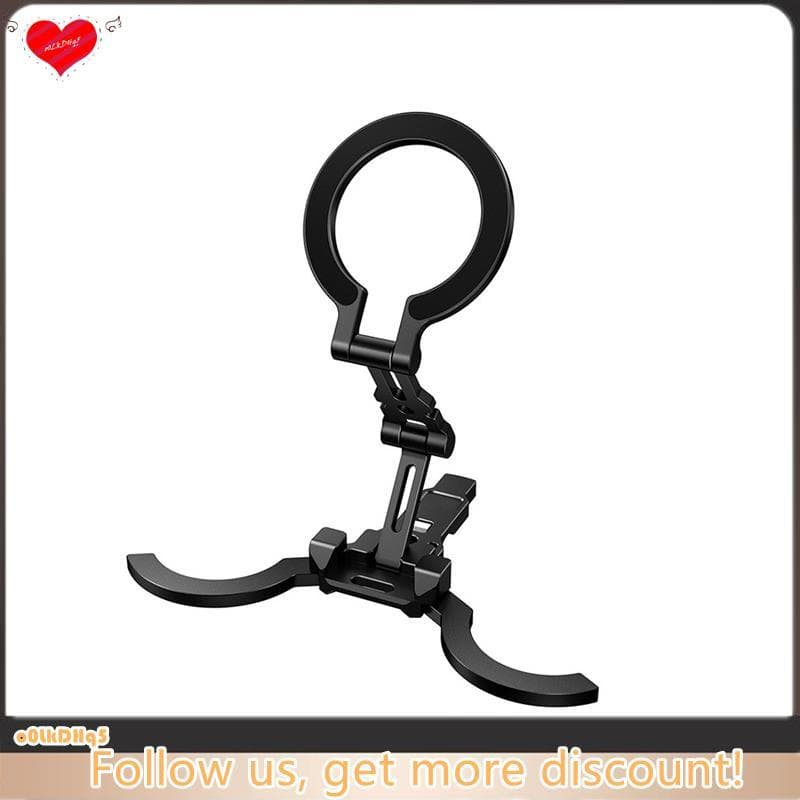 Tripé Dobrável Ajustável Com Suporte De Telefone Dupla Face Para Vlog & Live A