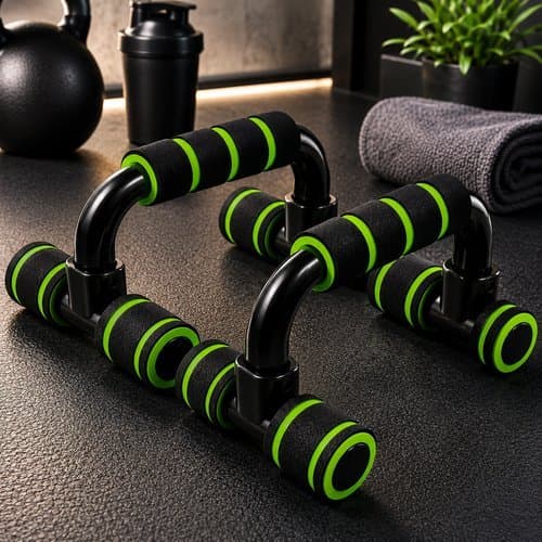 Apoio Barra Flexao Braço Pegadores Anatômicos Antiderrapantes Estabilidade Treino Fitness