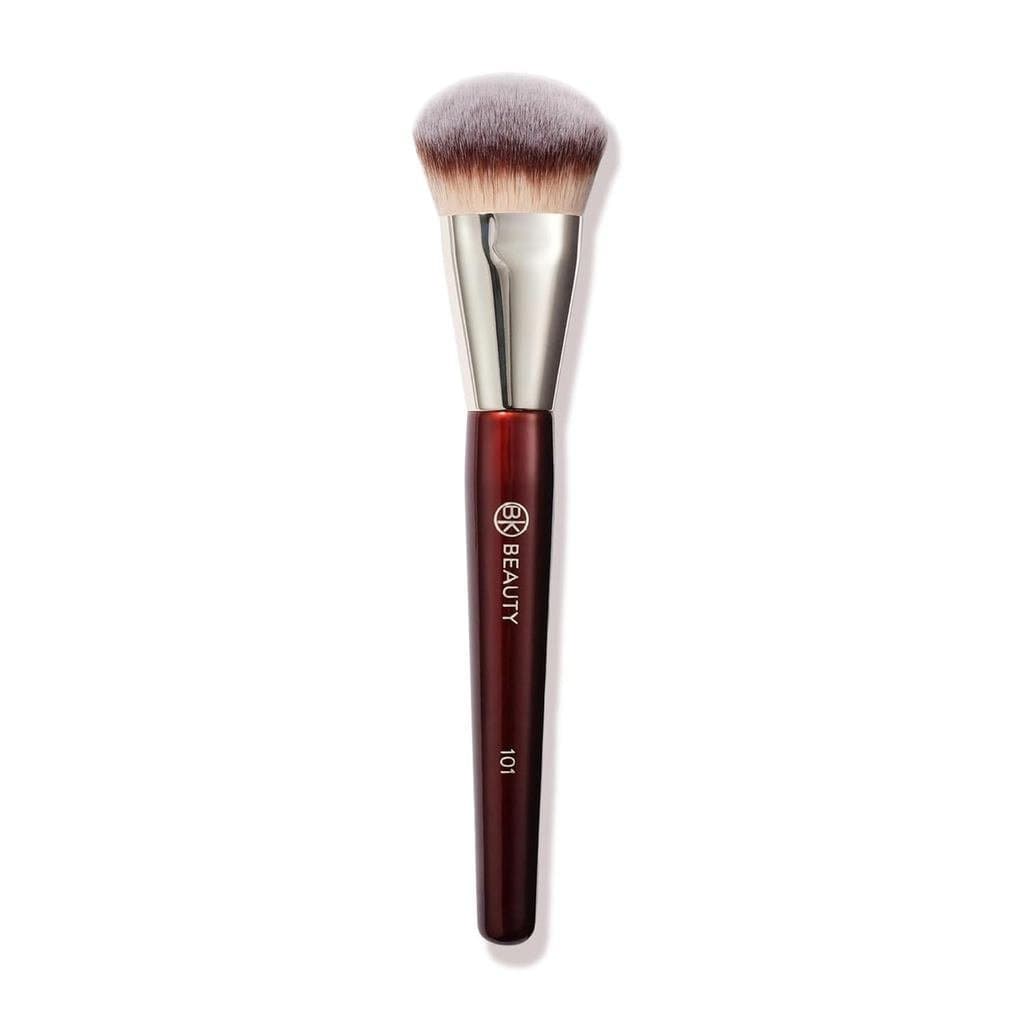 Pincel de Maquiagem BK BEAUTY - Pincel de Contorno e Base 101 - Pincel de Contorno e Base - Pincel Básico de Maquiagem