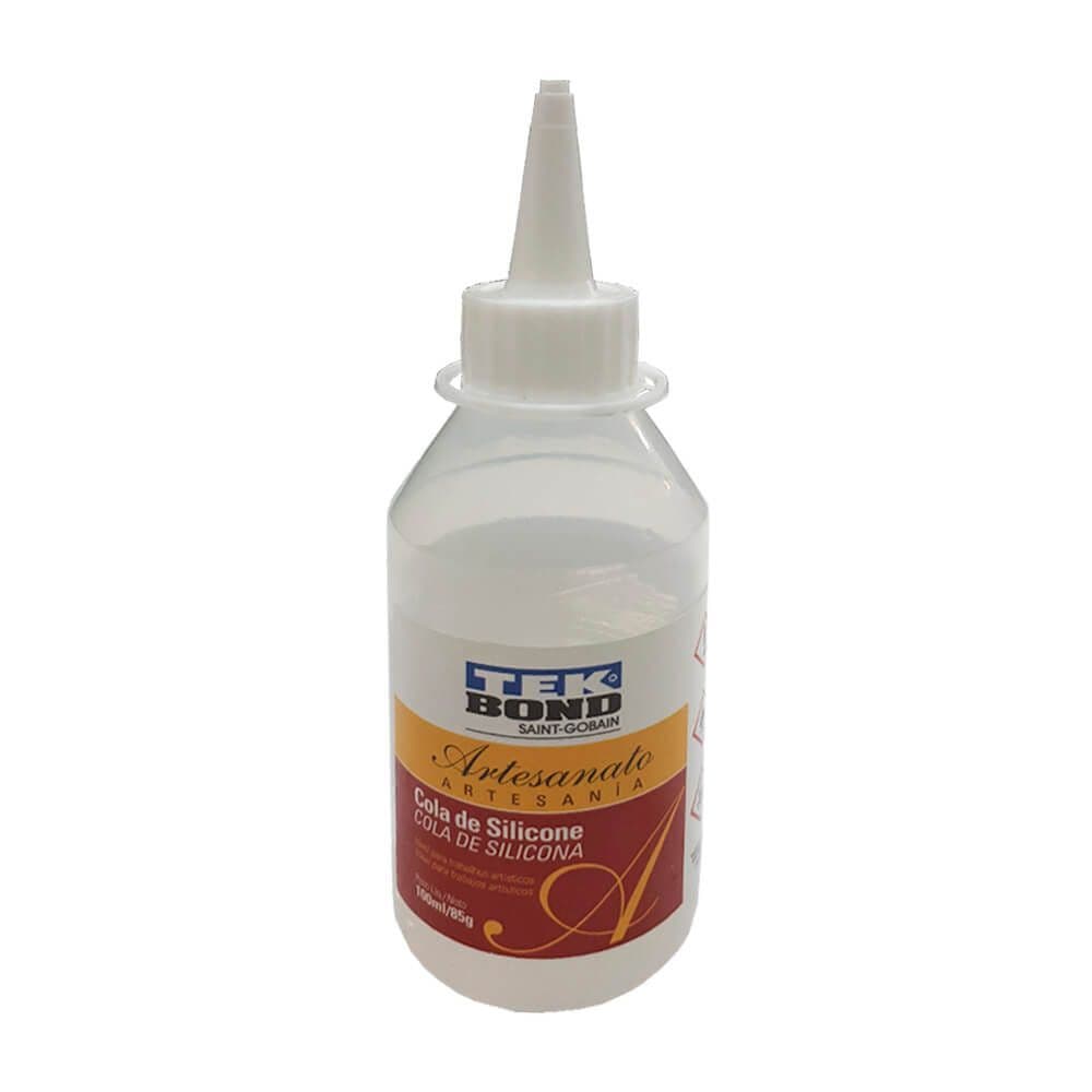 COLA LIQUIDA TEKBOND PARA ARTESANATO SILICONE 100ML