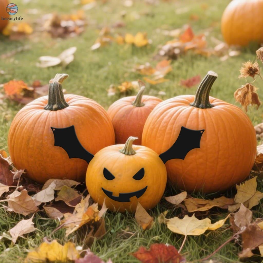 Decorações De Abóbora De Ferro DIY-Presentes De Festa De Halloween Para Pátio De Outono