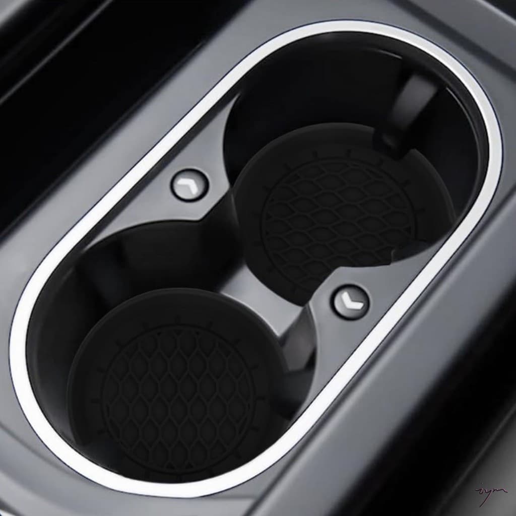 Porta-Copos De Silicone Para Carro Com Design De Borda Copo De 7 Cm