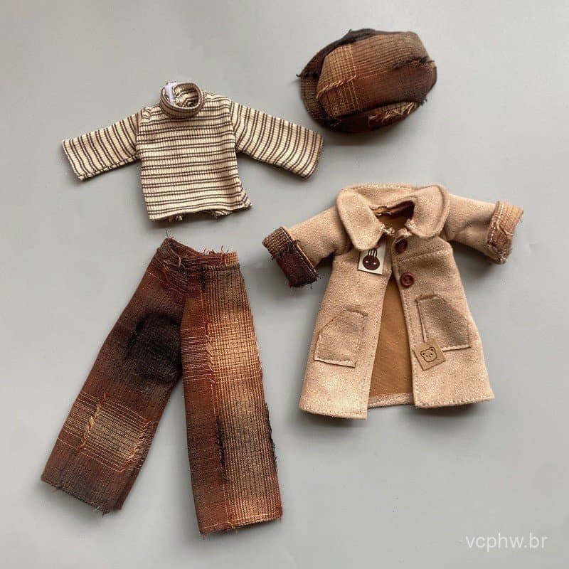 Roupas De Boneca De 30 Cm , Roupa Fofa De Inverno , Acessórios De 1/6 , Brinquedo De Vestir Para Meninas