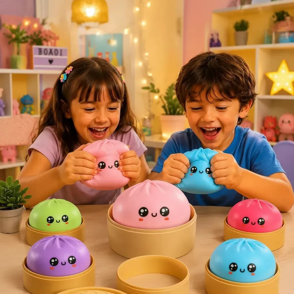 Brinquedo Squishy Slime Bolinha Bola de Apertar Sensorial Anti Stress