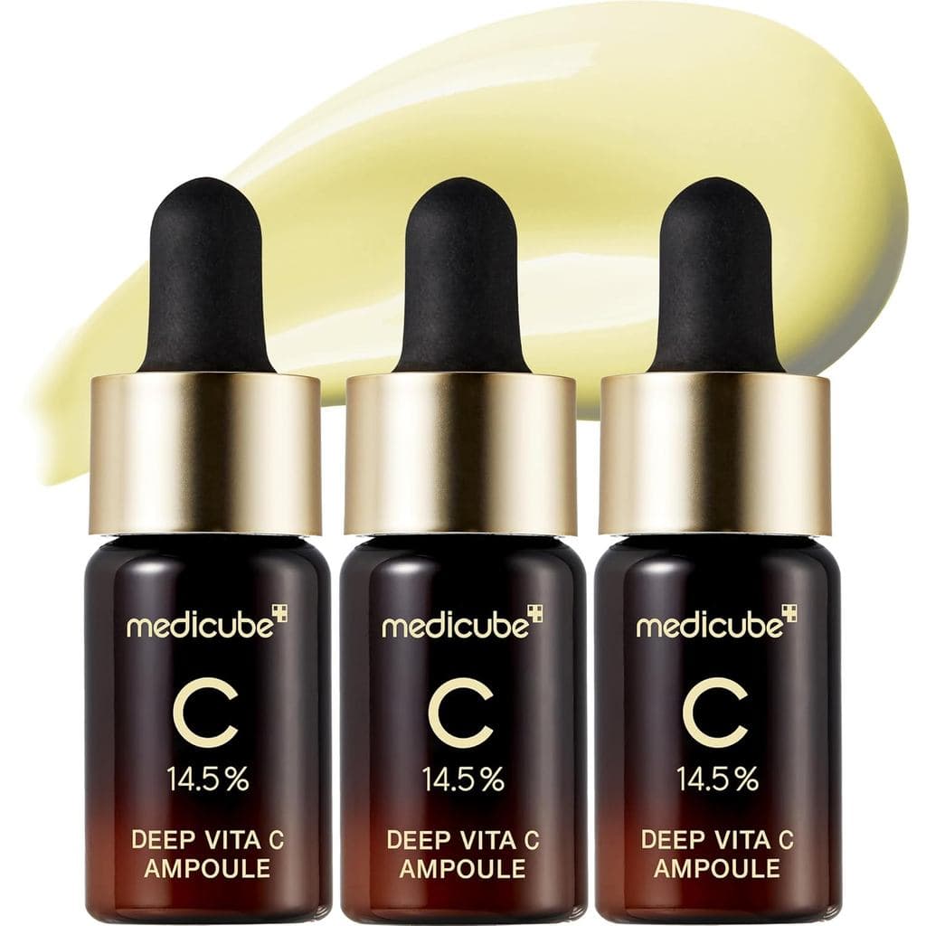 Medicube Deep Vita C Serum 2.0 - Vitamina C Pura para Luminosidade e Brilho |   Ajuda a Melhorar a Aparência do Tom de P