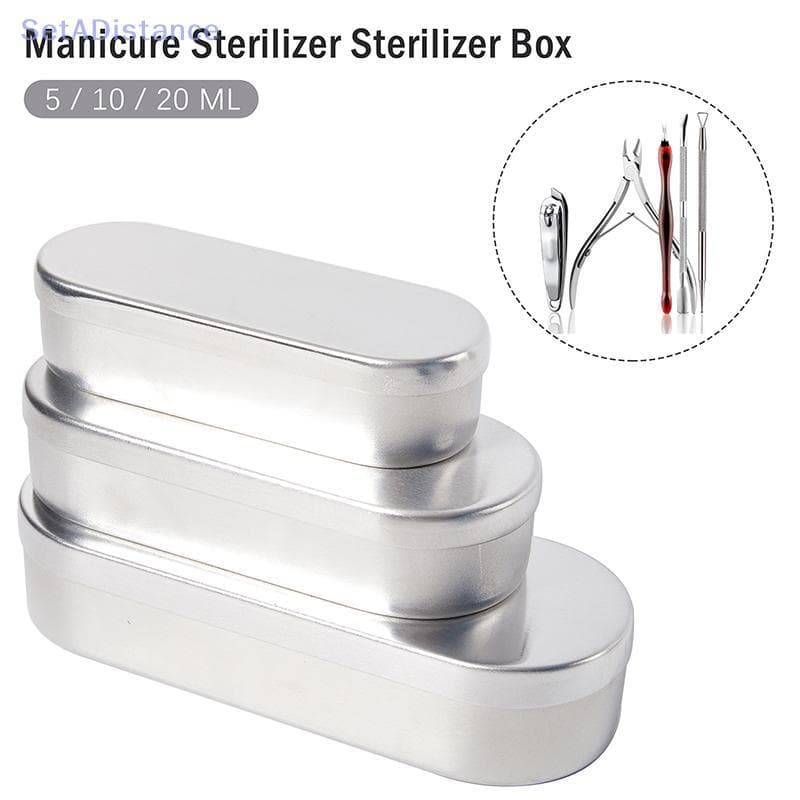 SetADistance Manicure Esterilizador Caixa Dental Ferramenta Bandeja Recipiente Resistente De Alta Temperatura Bons Produ