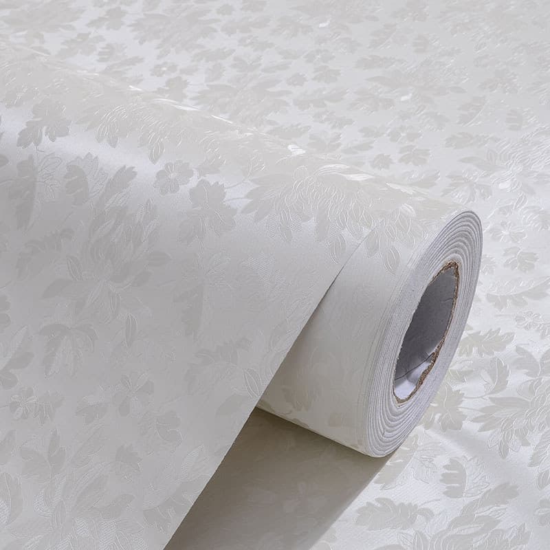 Papel de parede autoadesivo à prova d'água para quarto Papel de parede quente à prova d'água à prova de umidade Cor sóli
