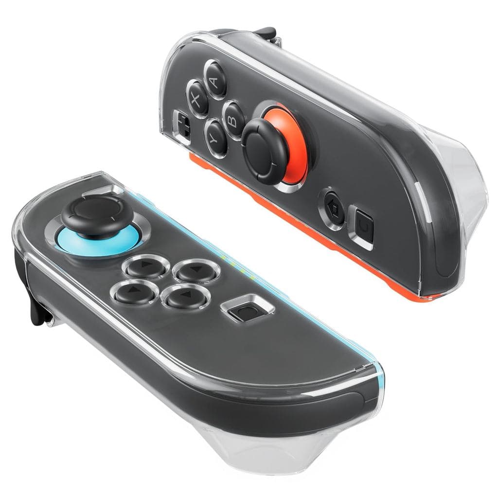 Capa Transparente GLDRAM para Controle Joycon 2 do Nintendo Switch, Capa Protetora Rígida em PC para Joycon 2, Proteção