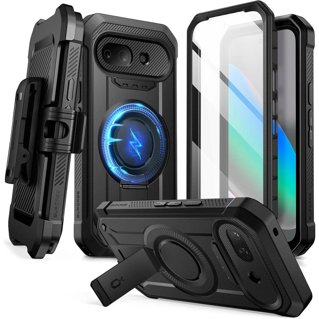 Capa SUPCASE para Google Pixel 10A com Suporte (UB Pro Mag), [Compatível com Carregamento Sem Fio] [Protetor de Tela Int
