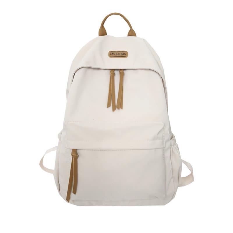 Versão coreana mochila escolar leve de grande capacidade resistente ao desgaste tecido Oxford alça de almofada de ar red