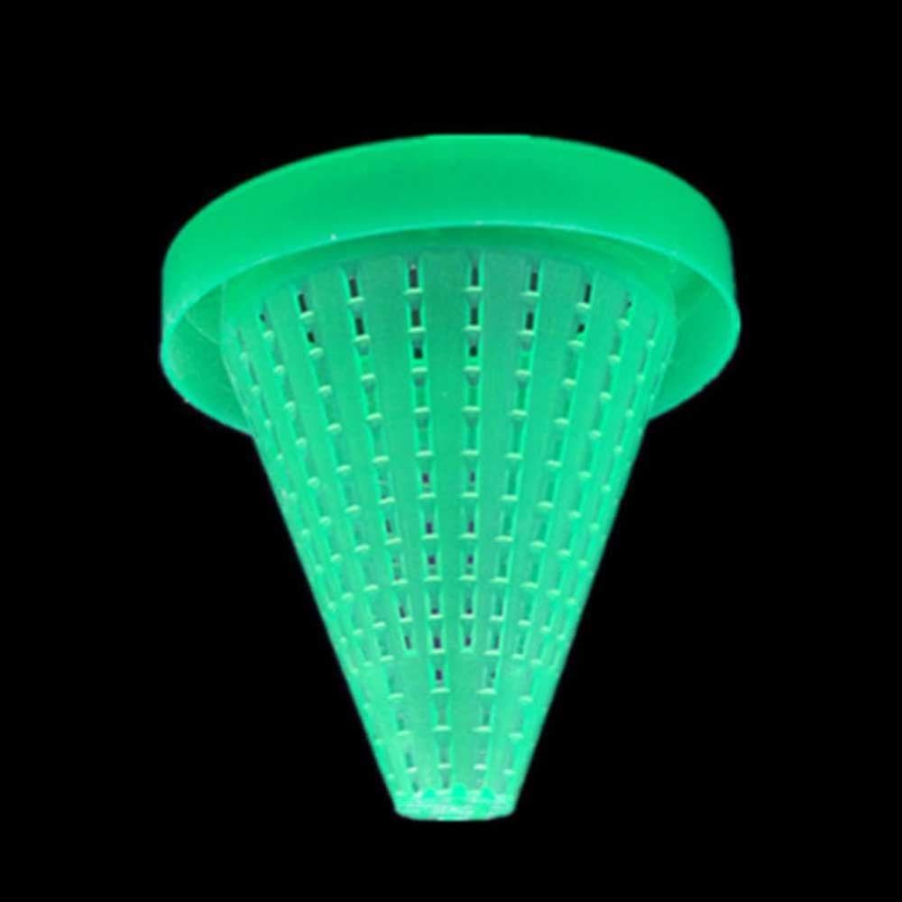 TIK Mini Alimentador Automático De Peixes Cônico Aquário Verme Vermelho Funil Copo Ferramenta Alimentação Alimentos Peix