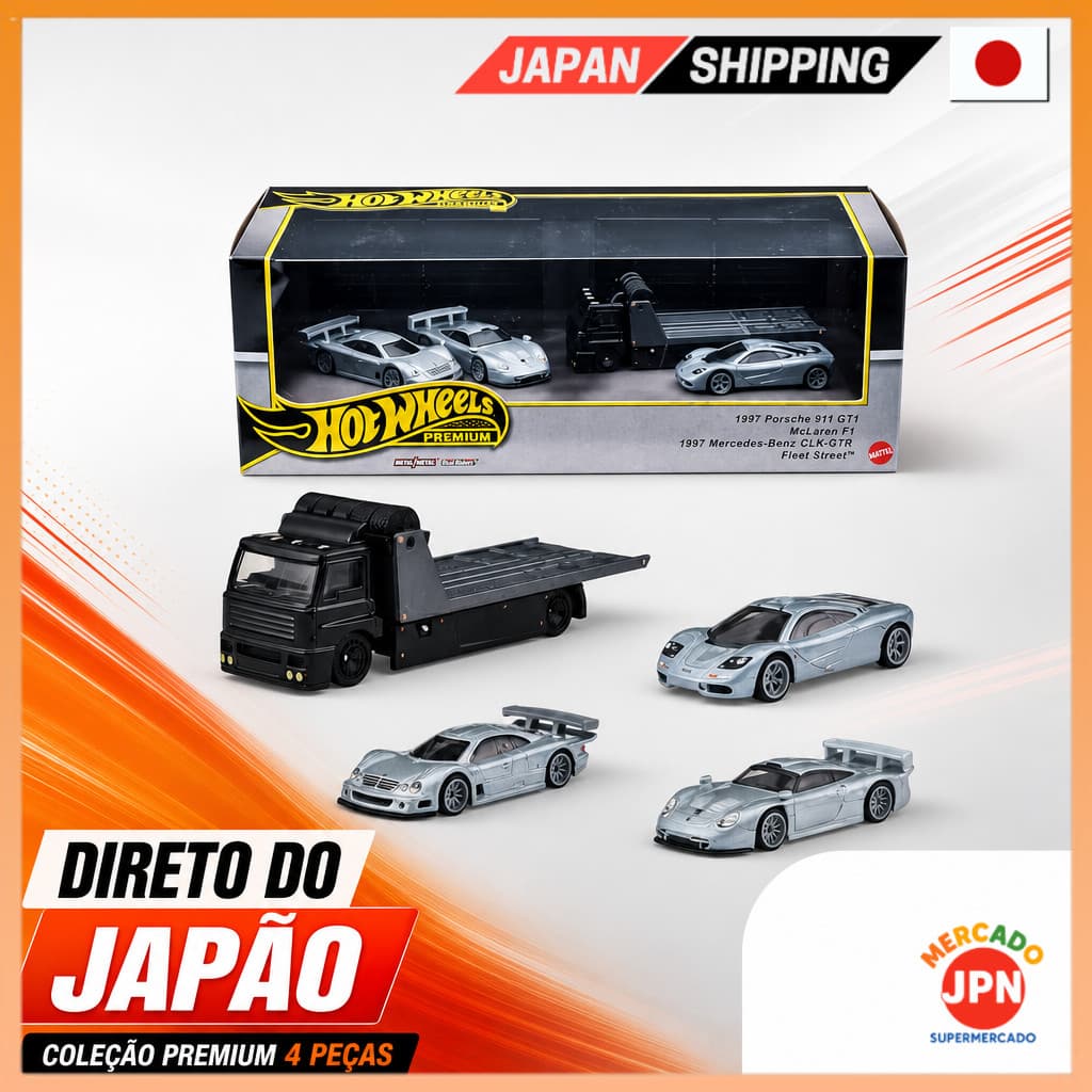 Hot Wheels Set Premium de Colecionador Sortido ADVAN Racing Team Carrinhos Miniatu Direct from JAPAN