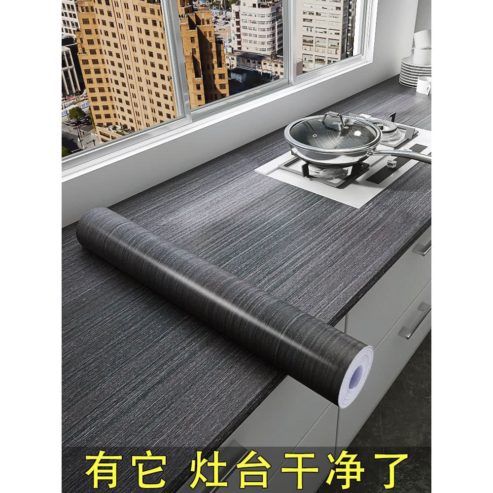 Superfície do fogão cozinha à prova de óleo adesivo à prova dwaterproof água remodelado gabinete esfrega papel de parede