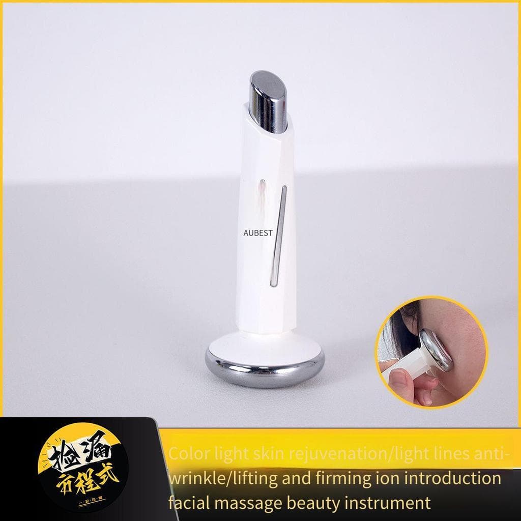 Equipamento de beleza importado de íons, massagem facial doméstica, poros limpos, linhas de lei facial, rejuvenescimento