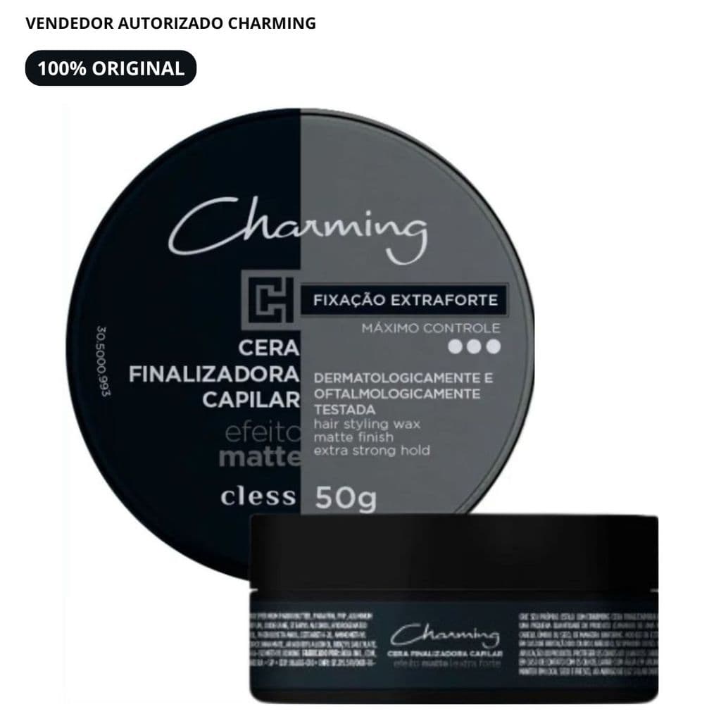 Charming Cera Finalizadora Capilar Extra Forte 50g - Cless