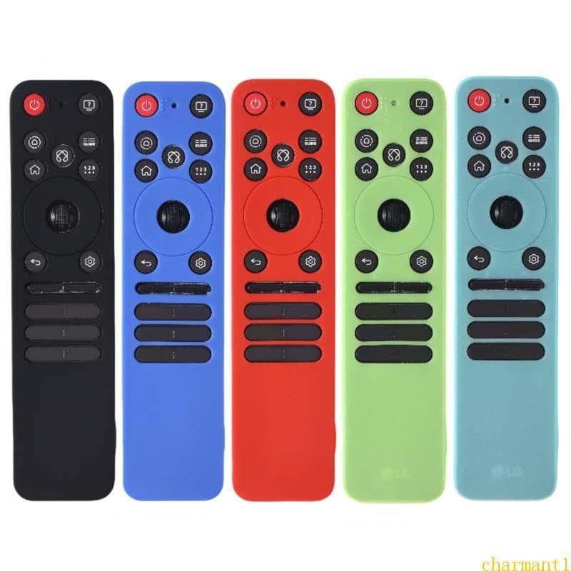 Capa Silicone À Prova Choque Charmosa Para MR25GA Remote Case Antiderrapante Cordão