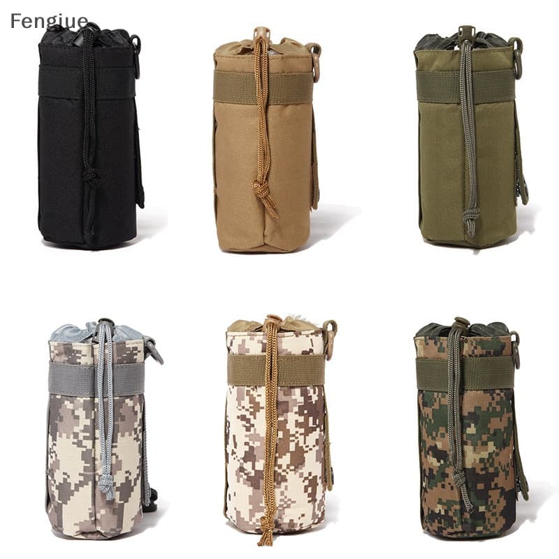 Fengjue Saco Tático De Água Para Garrafas Militares Acampamento Ao Ar Livre Caminhada Drawstring Water BR